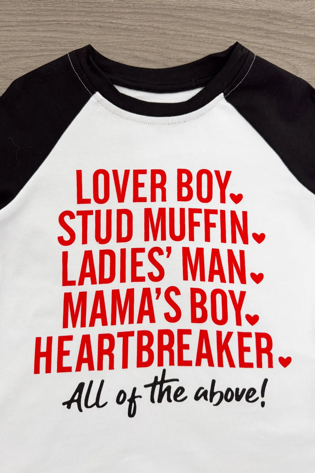 "Lover Boy, Stud Muffin..." Long Sleeve Top
